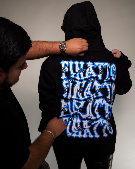 Black hoddie"Finatto vibes"